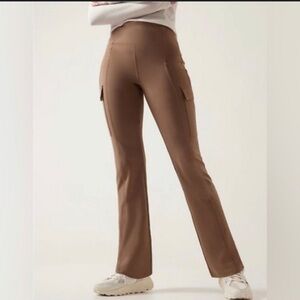 Athleta Delancey straight cargo pant Rustic Beige Size xs-A216